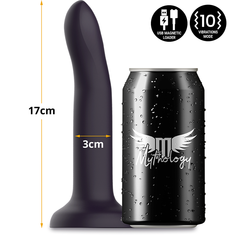 MYTHOLOGY - DUMAN MYSTIC DILDO M - VIBRATORE COMPATIBILE CON TECNOLOGIA WIRELESS WATCHME – Telecomando – foto 4