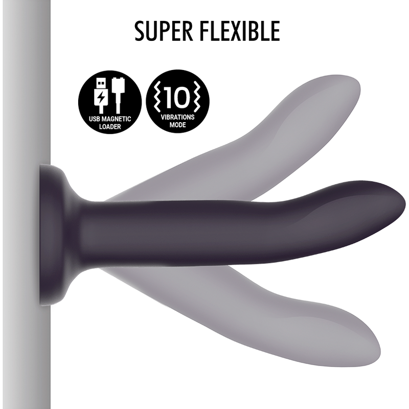 MYTHOLOGY - DUMAN MYSTIC DILDO L - VIBRATORE COMPATIBILE CON TECNOLOGIA WIRELESS WATCHME – Telecomando – foto 7