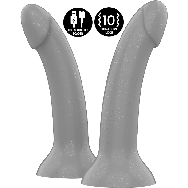 MYTHOLOGY - RUNE MAJESTIC DILDO S - VIBRATORE WATCHME COMPATIBILE CON TECNOLOGIA WIRELESS – Telecomando – foto 7