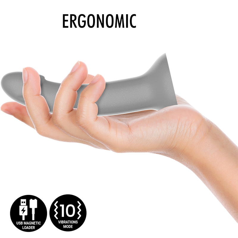 MYTHOLOGY - RUNE MAJESTIC DILDO S - VIBRATORE WATCHME COMPATIBILE CON TECNOLOGIA WIRELESS – Telecomando – foto 5