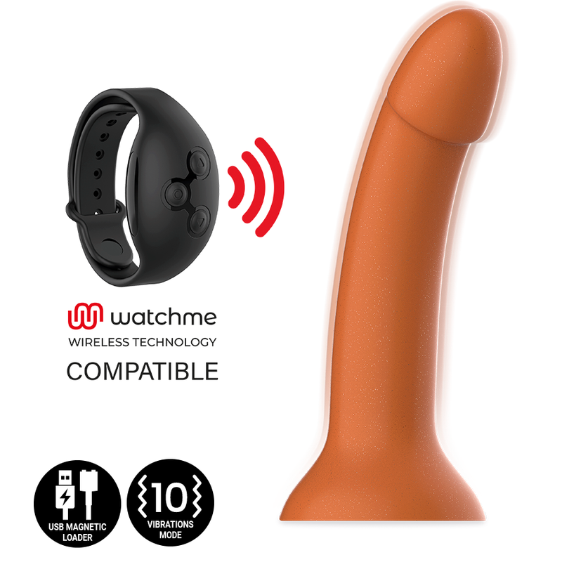 MYTHOLOGY - RUNE ROYAL DILDO M - VIBRATORE WATCHME TECNOLOGIA WIRELESS COMPATIBILE – Telecomando – foto 3