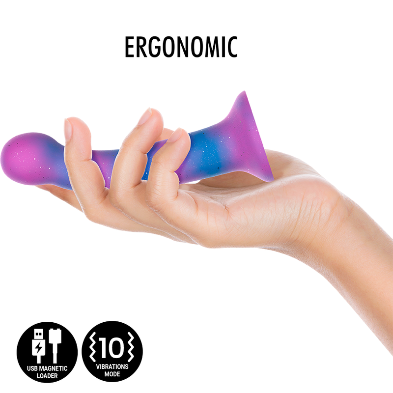 MYTHOLOGY - DION GALACTIC DILDO S - VIBRATORE WATCHME COMPATIBILE CON TECNOLOGIA WIRELESS – Telecomando – foto 5