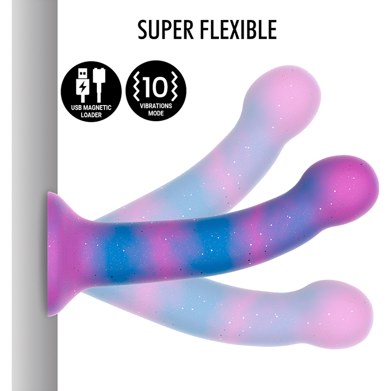 MYTHOLOGY - DION GALACTIC DILDO S - VIBRATORE WATCHME COMPATIBILE CON TECNOLOGIA WIRELESS – Telecomando – foto 6