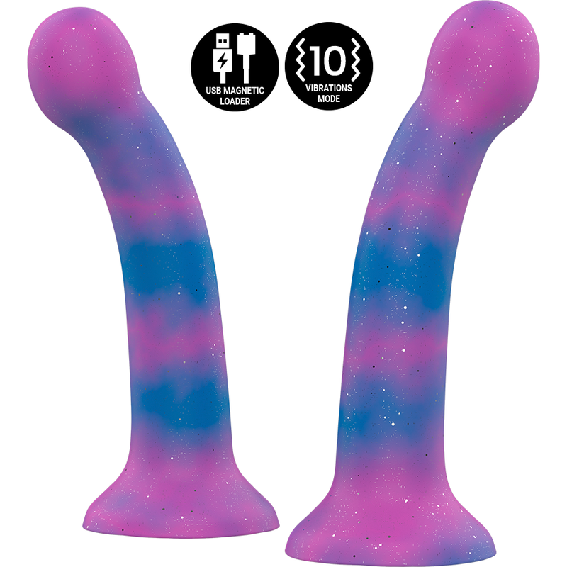MYTHOLOGY - DION GALACTIC DILDO S - VIBRATORE WATCHME COMPATIBILE CON TECNOLOGIA WIRELESS – Telecomando – foto 7