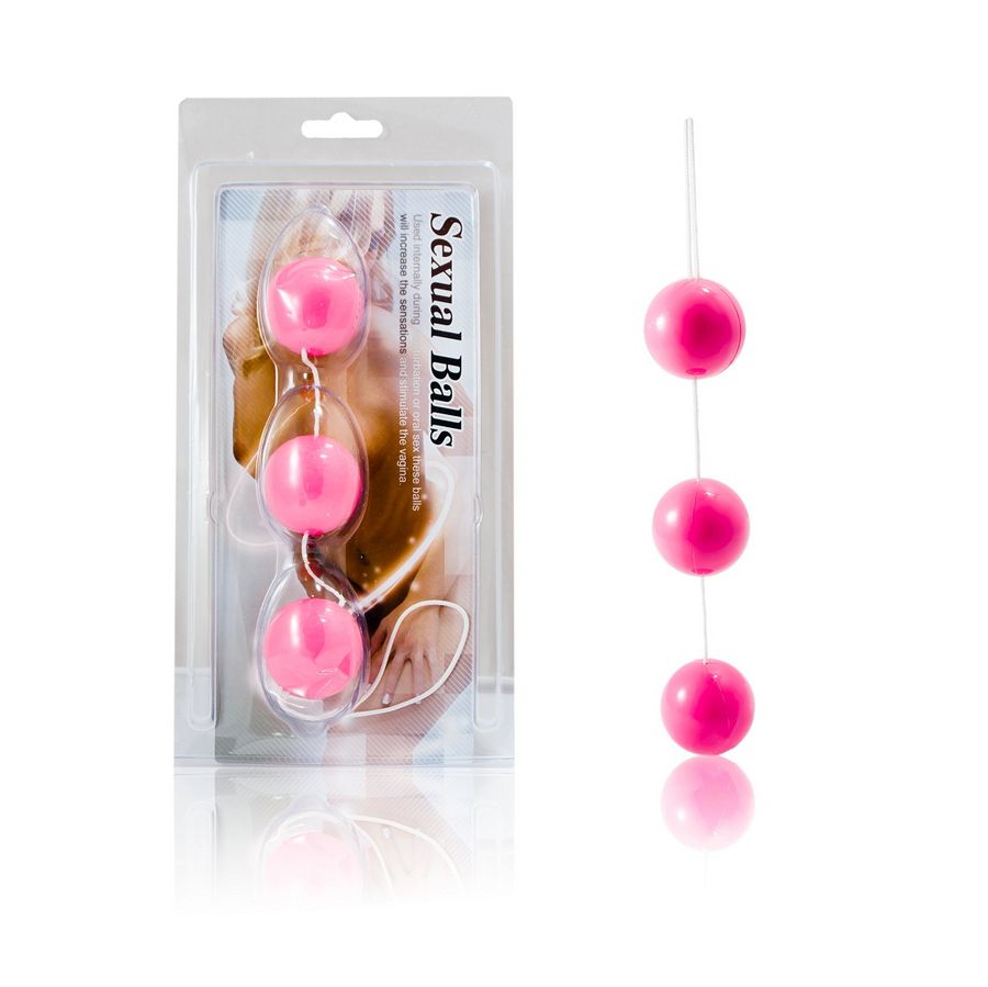 BAILE - STRISCIA SFERE ANAL ROSA ABS – Perline anali – foto 2