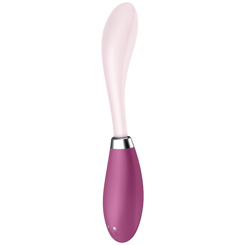 SATISFYER - MULTI VIBRATORE G-SPOT FLEX 3 ROSSO – Impermeabili al 100%. – foto 3