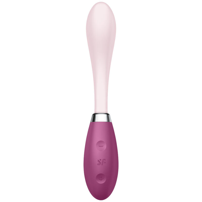 SATISFYER - MULTI VIBRATORE G-SPOT FLEX 3 ROSSO – Impermeabili al 100%. – foto 2