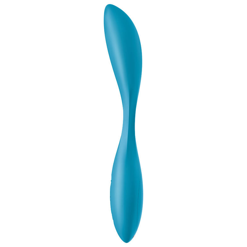 SATISFYER - MULTI VIBRATORE G-SPOT FLEX 1 BLU – Impermeabili al 100%. – foto 2