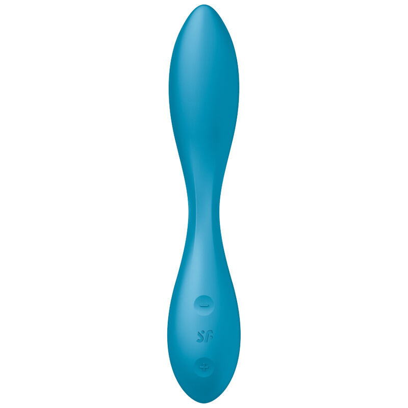 SATISFYER - MULTI VIBRATORE G-SPOT FLEX 1 BLU – Impermeabili al 100%. – foto 3