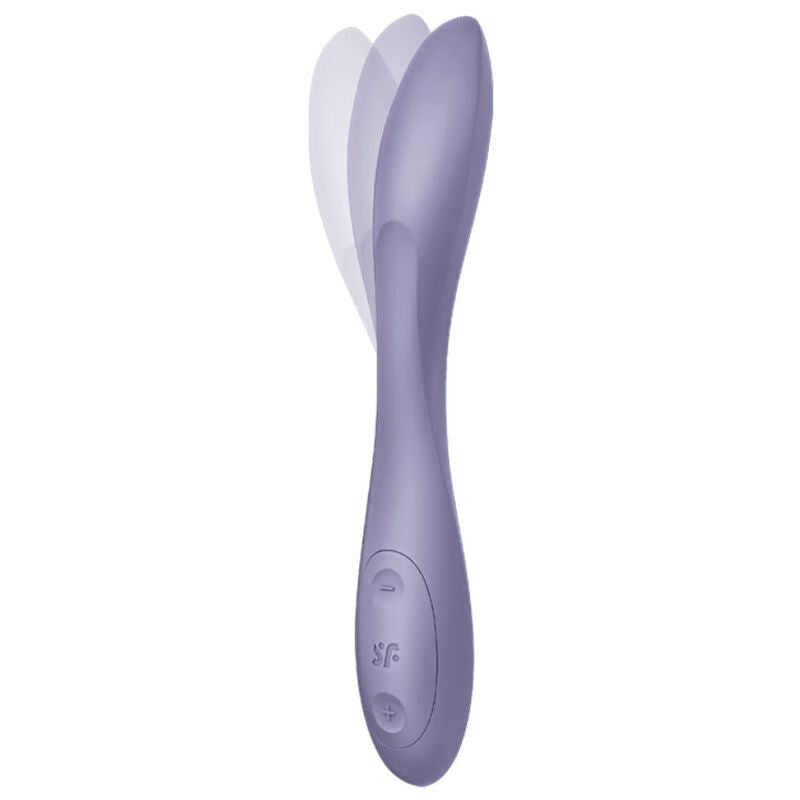 SATISFYER - MULTI VIBRATORE G-SPOT FLEX 2 VIOLA – Impermeabili al 100%. – foto 2