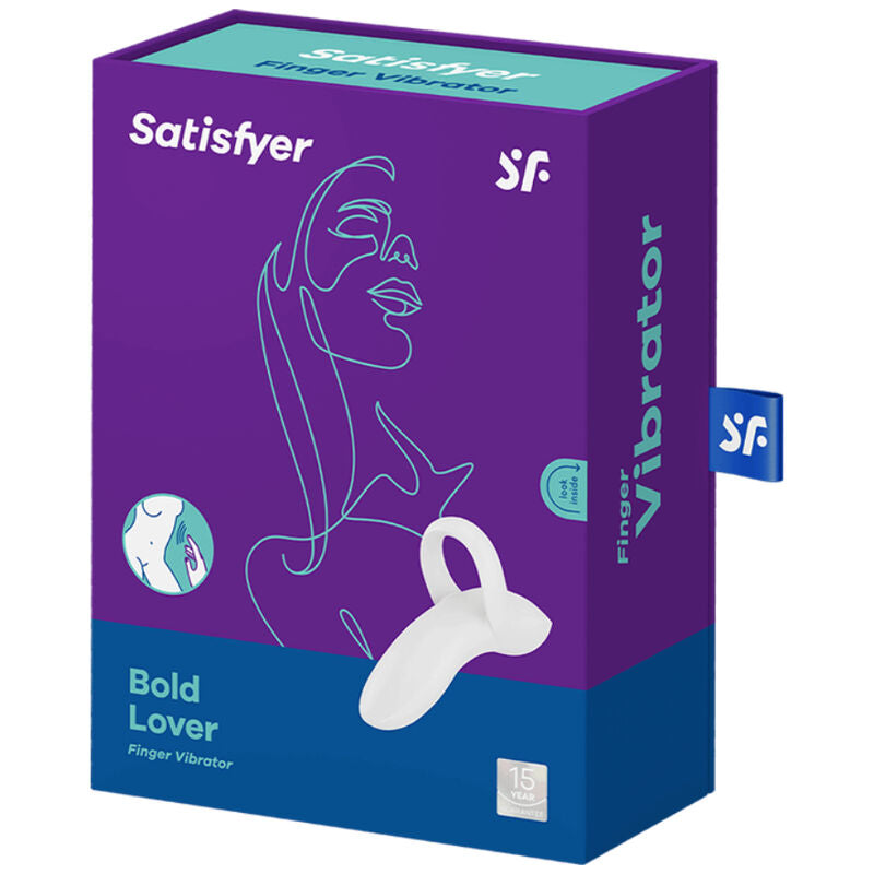 SATISFYER - VIBRATORE DA DITO BOLD LOVER BIANCO – Vibratori da dito – foto 4