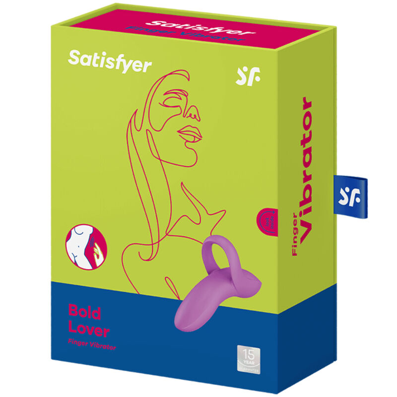 SATISFYER - VIBRATORE DA DITO BOLD LOVER ROSA – Vibratori da dito – foto 4
