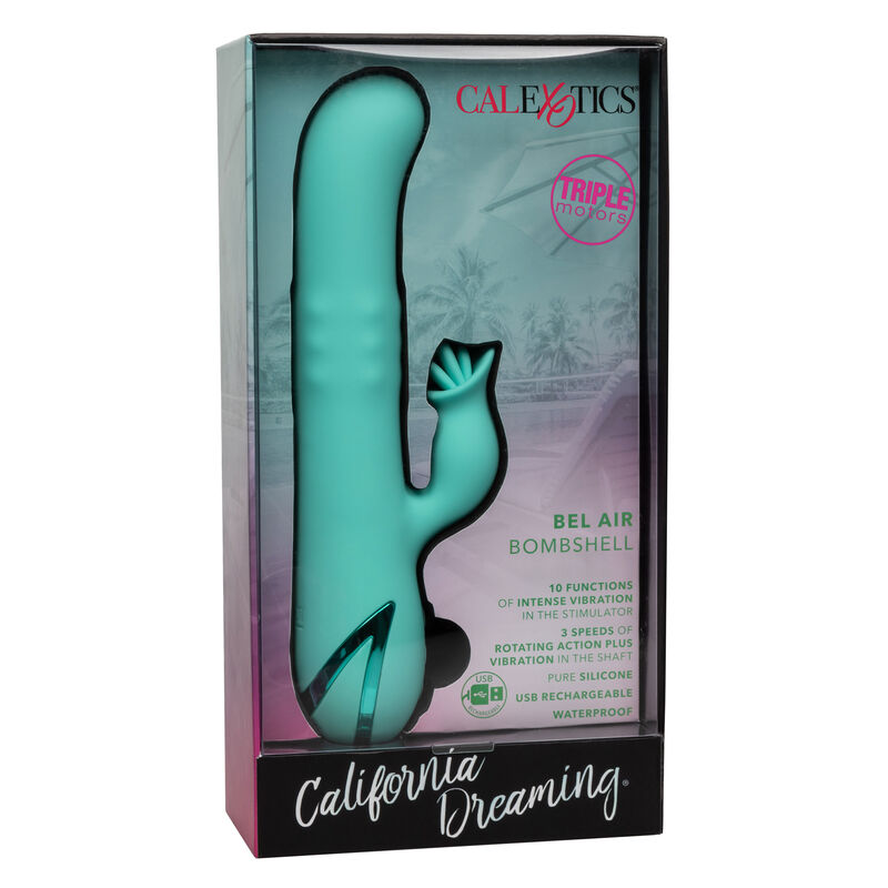 CALEXOTICS - BEL AIR BOMBSHELL VERDE CHIARO – Vibratori HI-TECH – foto 4