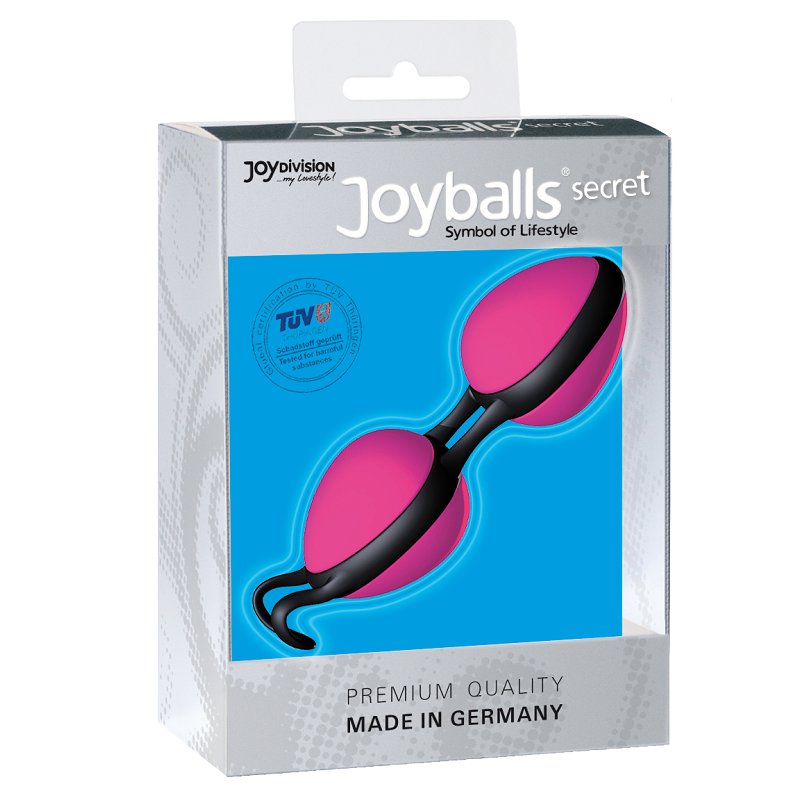 JOYDIVION JOYBALLS - SFERE CINESI SEGRETE NERE E ROSA – Sfere di silicone – foto 3