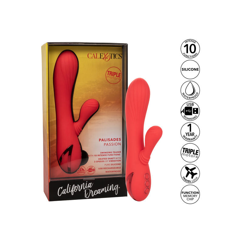 CALEXOTICS - PALISADES ROSSO PASSIONE – Vibratori di coniglio – foto 4