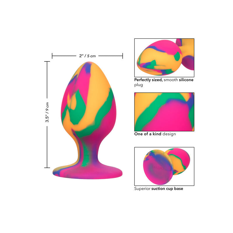 CALEXOTICS - CHEEKY GRANDE SPINA TIE-DYE ANALE – Tappi anali – foto 3