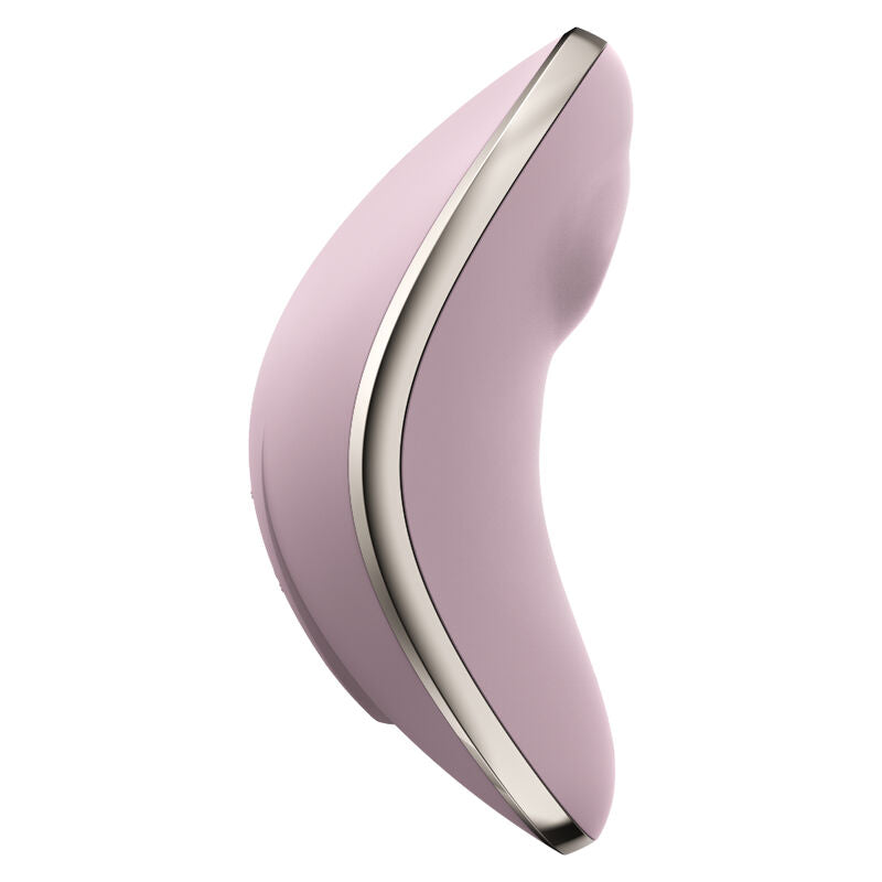 SATISFYER - VULVA LOVER 1 STIMOLATORE E VIBRATORE A IMPULSI D'ARIA VIOLA – Stimolatore dell'aria nessuna vibrazione – foto 2