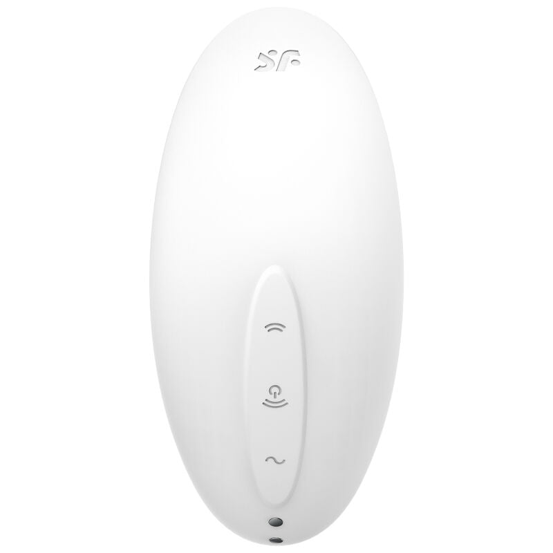 SATISFYER - STIMOLATORE E VIBRATORE A IMPULSI D'ARIA VULVA LOVER 2 BIANCO – Stimolatore dell'aria nessuna vibrazione – foto 3