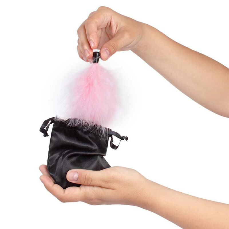 SECRETPLAY - KIT LUCE DORATA POLVERE E PIUMA ALIMENTARE FRIZZANTE ALLA FRAGOLA – Polveri commestibili – foto 2
