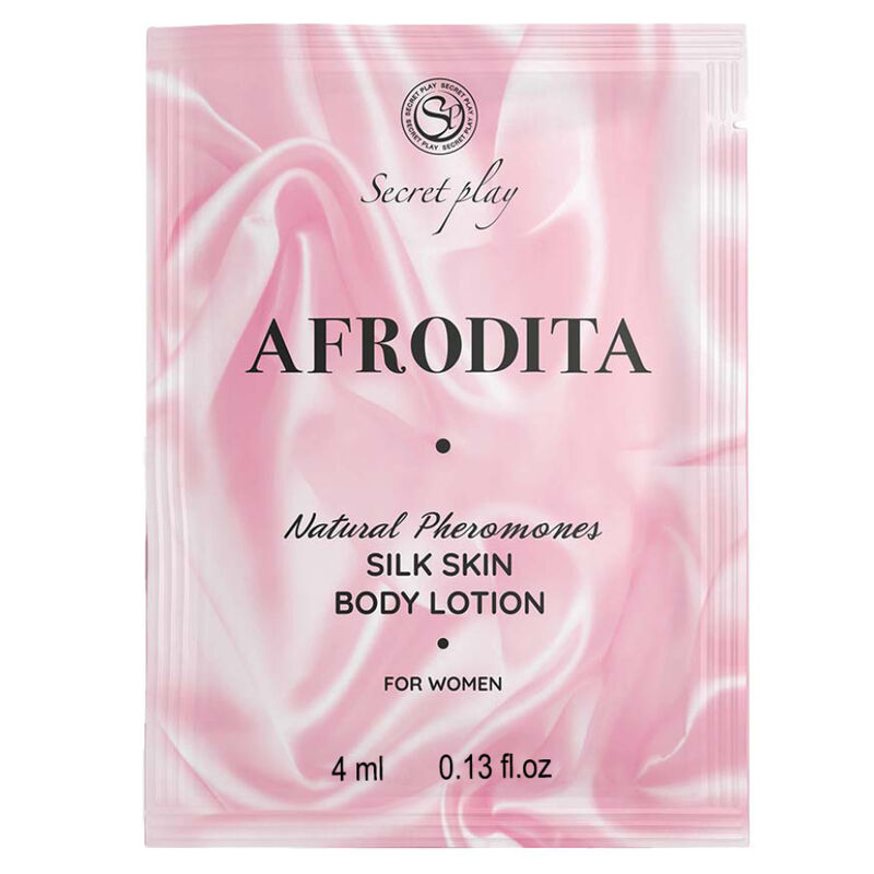SECRETPLAY - SILK SKIN AFRODITA MONODOSE 4 ML – Oli da massaggio non aromatizzati