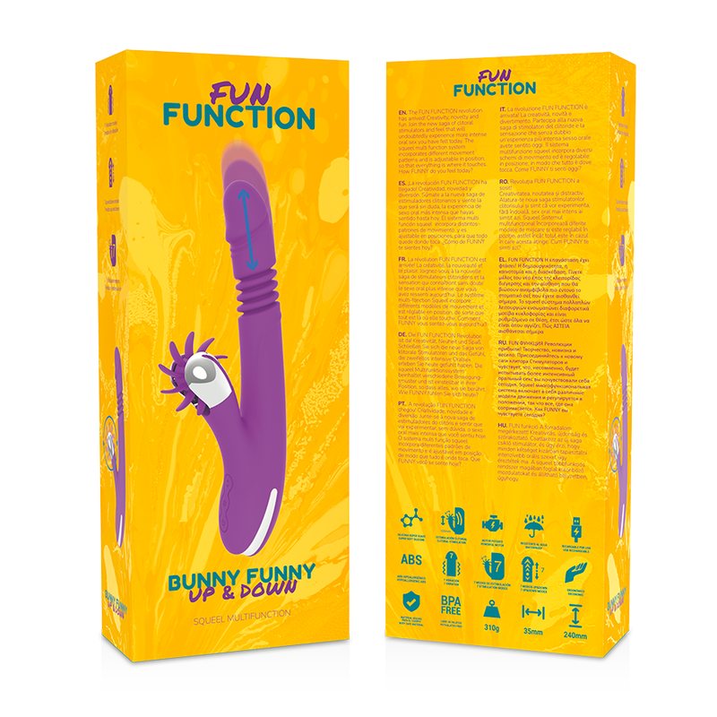 FUN FUNCTION - CONIGLIETTO DIVERTENTE SU E GIÙ 2.0 – Rotatori vibranti – foto 8