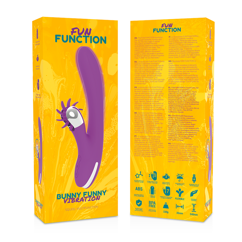 FUN FUNCTION - BUNNY FUNNY VIBRATION 2.0 – Vibratori HI-TECH – foto 8