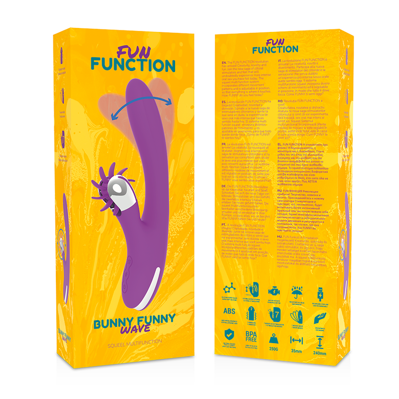 FUN FUNCTION - BUNNY FUNNY WAVE 2.0 – Rotatori vibranti – foto 8