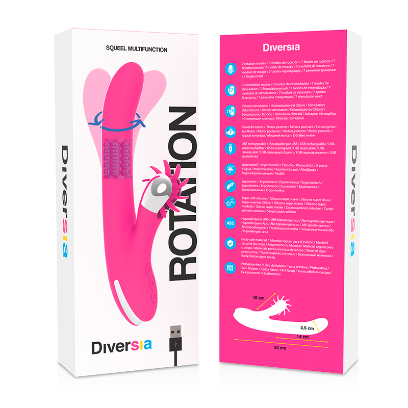 DIVERSIA - CONIGLIO ROTAZIONE 24 CM – Rotatori vibranti – foto 9