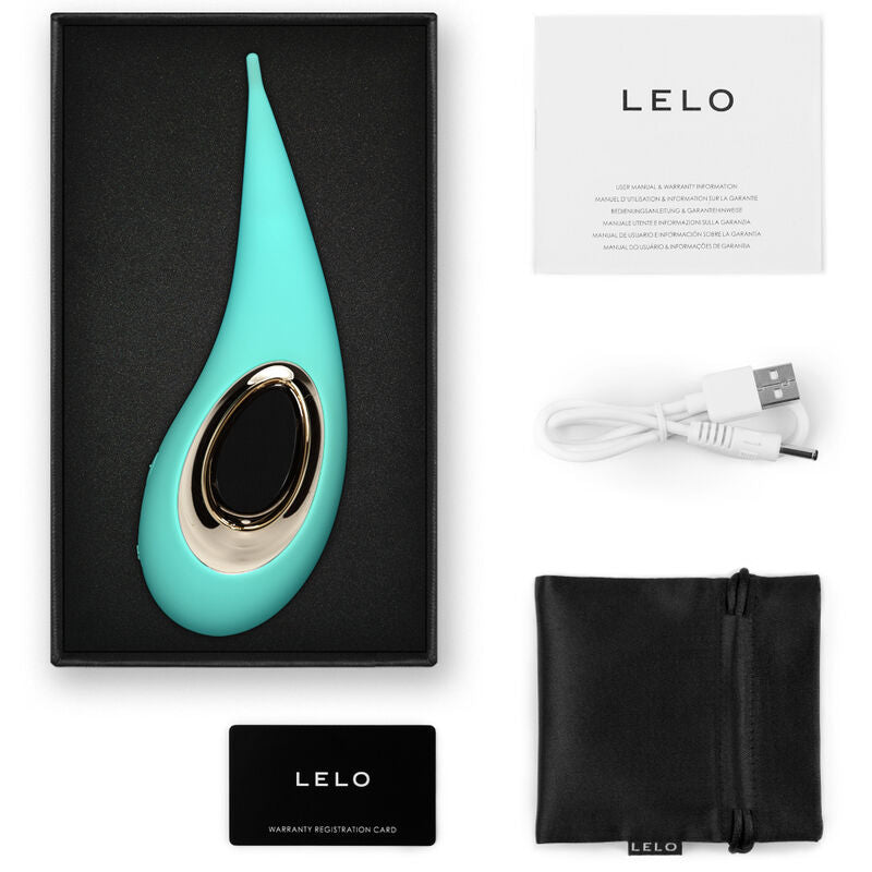 LELO - STIMOLATORE CLITORIDE DOT - ACQUA – Massaggiatrici – foto 2