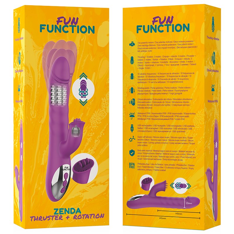 FUN FUNCTION - ZENDA THRUSTER E ROTAZIONE – Rotatori vibranti – foto 9