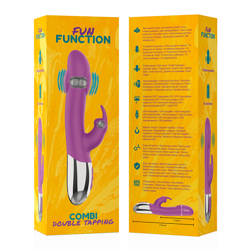 FUN FUNCTION - DOPPIO MASCHIO COMBI – Rotatori vibranti – foto 8