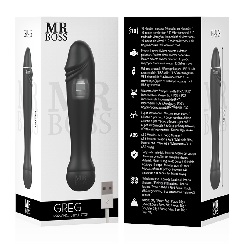 MR BOSS - GREG STIMOLATORE PERSONALE – Mini vibratori – foto 2