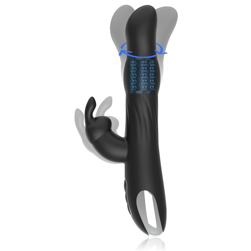 BRILLY GLAM - MOEBIUS VIBRATORE RABBIT E ROTATORE + TELECOMANDO WATCHME – Telecomando – foto 3