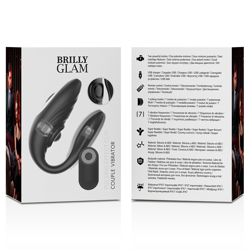 BRILLY GLAM- COPPIA TELECOMANDO PULSANTE E VIBRANTE – Telecomando – foto 7