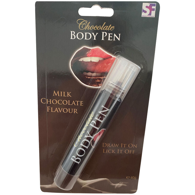 SPENCER & FLEETWOOD - PENNA PER IL CORPO AL CIOCCOLATO – Essbare Körperfarbe – foto 2