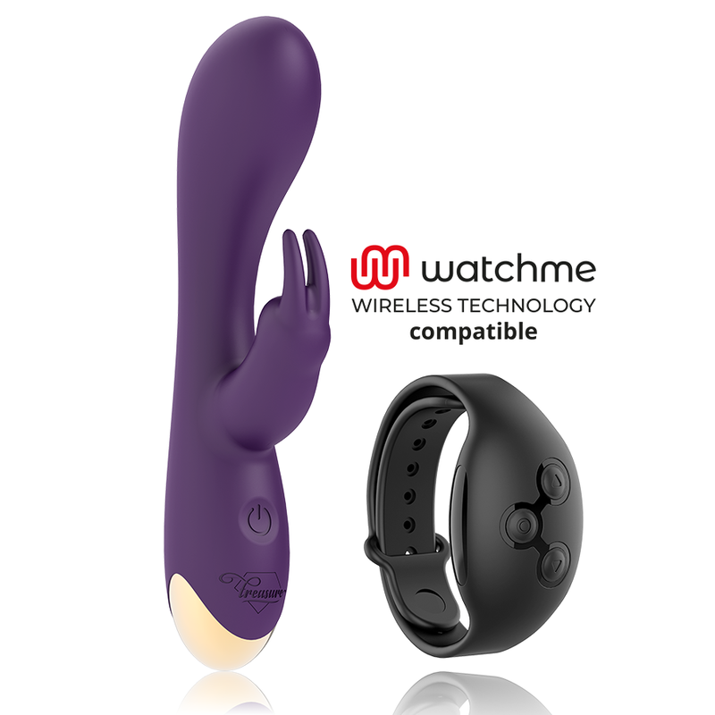 TREASURE - LAURENCE VIBRATORE RABBIT + TELECOMANDO WATCHME – Vibratori HI-TECH – foto 2