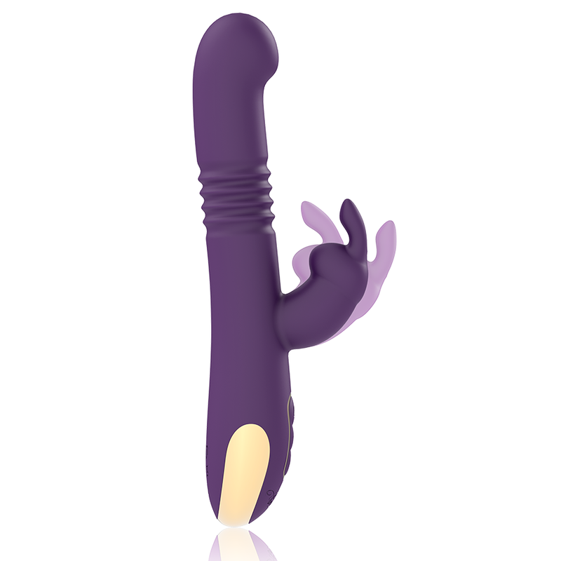 TREASURE - BASTIAN VIBRATORE RABBIT UP & DOWN ROTATORE E VIBRATORE + TELECOMANDO WATCHME – Rotatori vibranti – foto 4