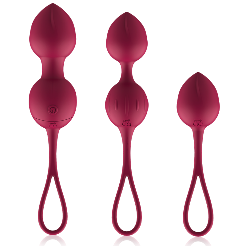 CICI BEAUTY - PREMIUM SILICONE 3 PERLINE VIBRANTI KEGEL TELECOMANDO – Telecomando – foto 3