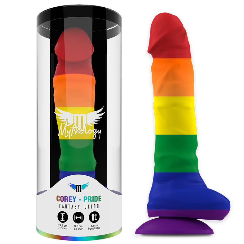 MYTHOLOGY - COREY PRIDE DILDO L – Vari masturbatori