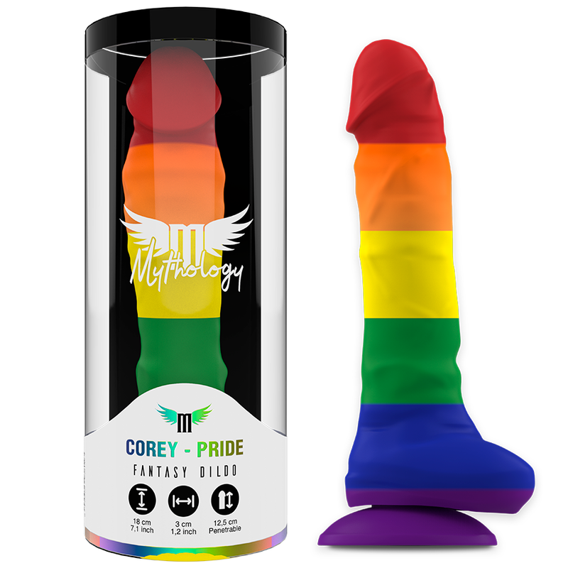 MYTHOLOGY - COREY PRIDE DILDO M – Vari masturbatori