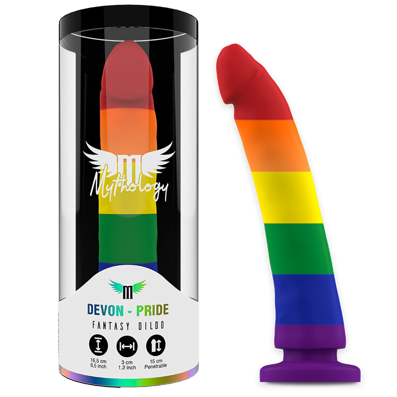 MYTHOLOGY - DEVON PRIDE DILDO M – Vari masturbatori