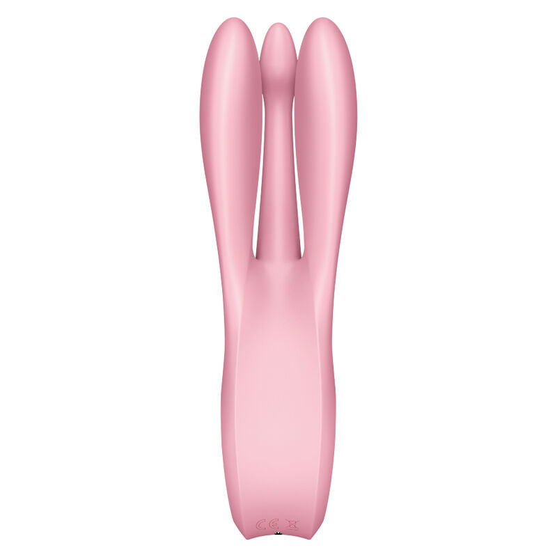 SATISFYER - THREESOME 1 VIBRATORE ROSA – Per il clitoride