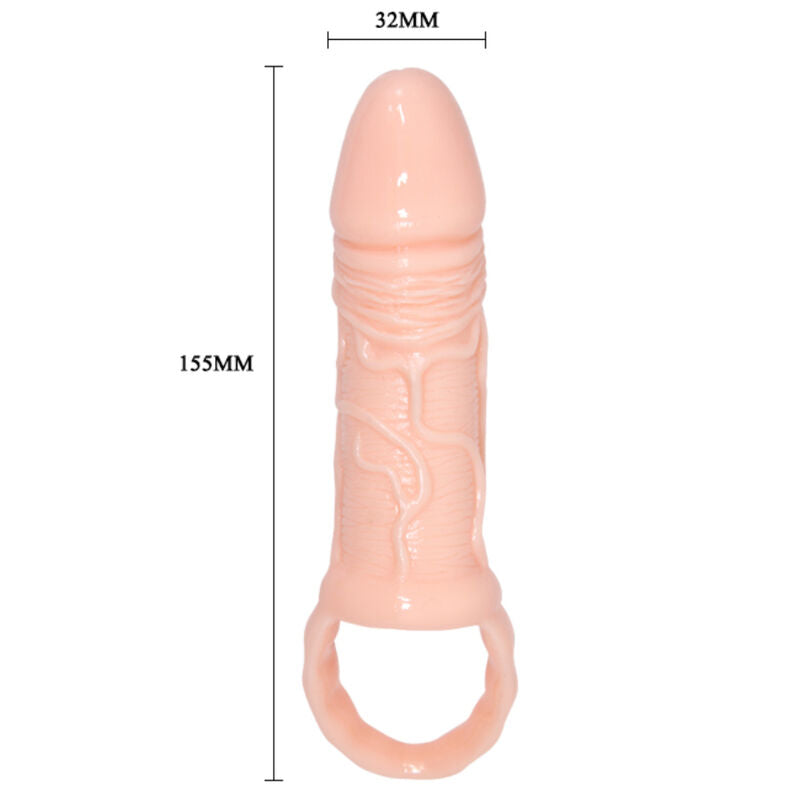 PRETTY LOVE - GUAINA NATURALE PER PENE ABBASBAILEA LOVE BREYDEN – Copri pene con estensione – foto 3