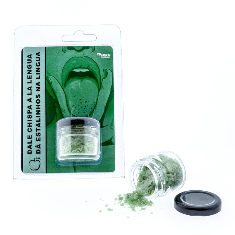 TALOKA - FRIZZANTE PER LA LINGUA! BACI MAGICI DELLA MELA VERDE – Caramelle divertenti
