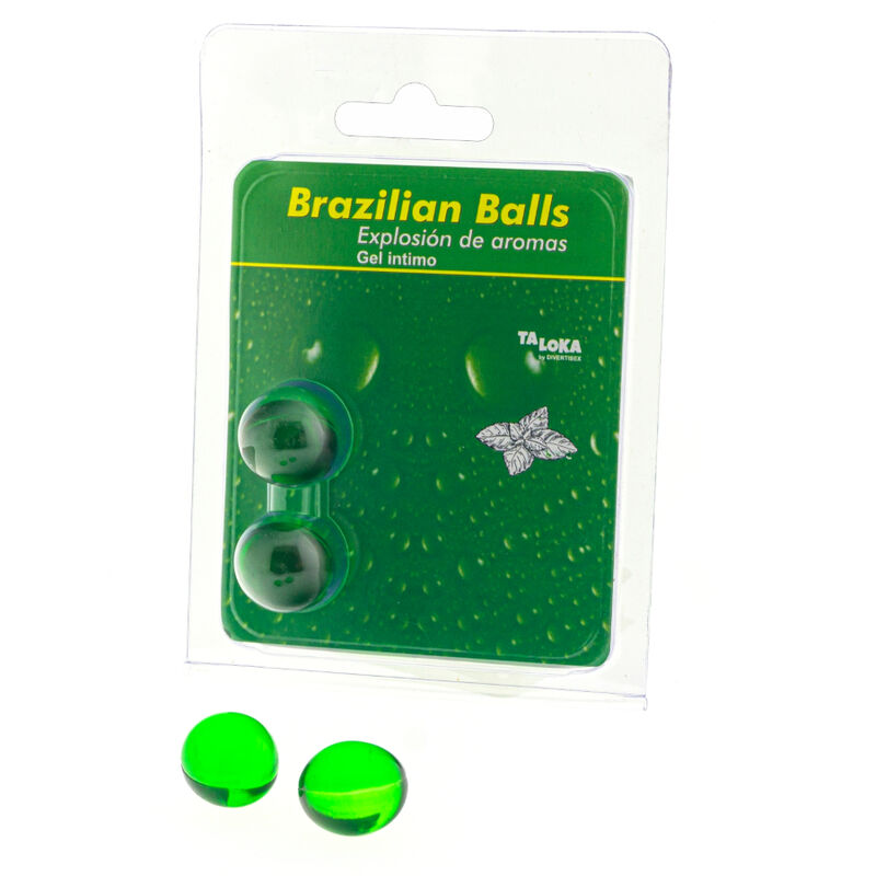 TALOKA - 2 PALLINE BRASILIANE GEL INTIMO MENTA – Palle brasiliane – foto 2