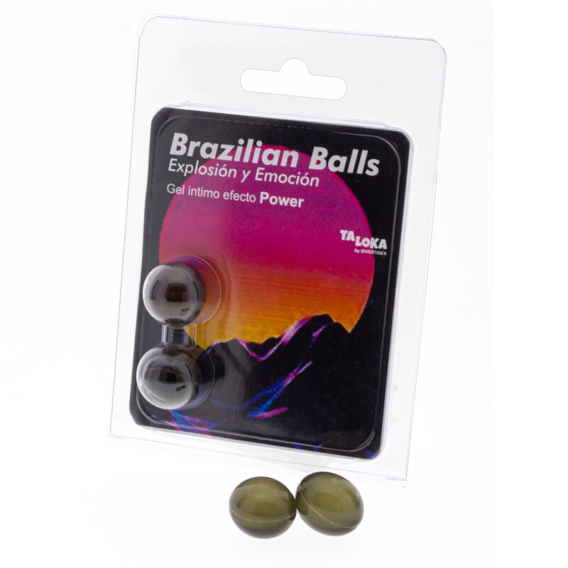 TALOKA - 2 SFERE BRASILIANE GEL EMOZIONANTE EFFETTO POWER – Palle brasiliane – foto 2