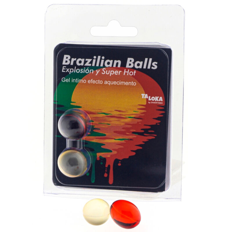 TALOKA - 2 SFERE BRASILIANE GEL ECCITANTE EFFETTO SUPER HOT – Palle brasiliane – foto 2