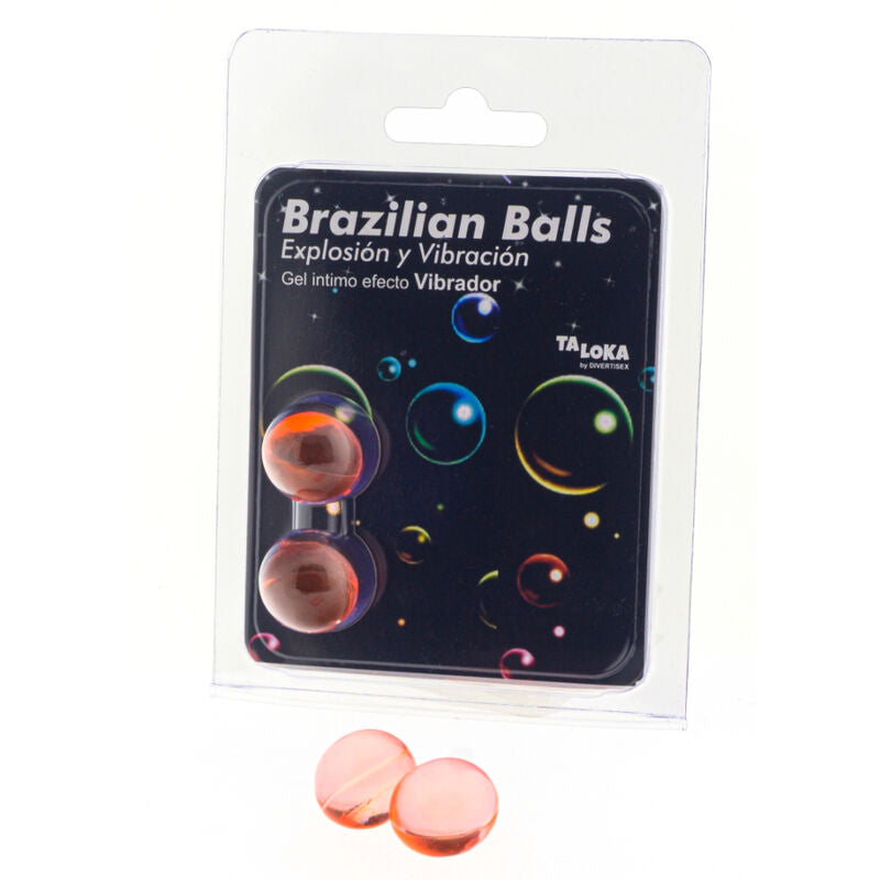 TALOKA - 2 SFERE BRASILIANE GEL EMOZIONANTE EFFETTO VIBRANTE – Palle brasiliane – foto 2