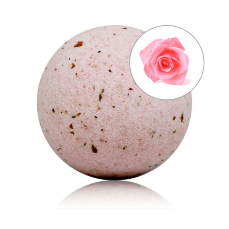 TALOKA - BOMBA DA BAGNO PROFUMATA ALLA ROSA CON PETALI DI ROSA – Per il bagno – foto 2