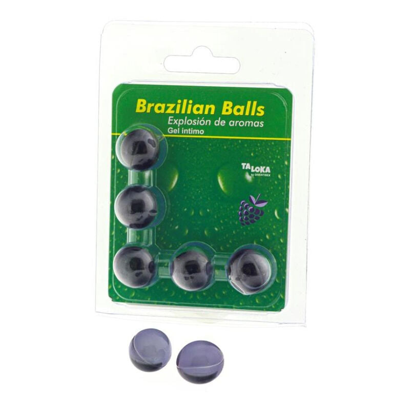 TALOKA - 5 SFERE BRASILIANE GEL INTIMO AI BACCHE – Palle brasiliane – foto 2